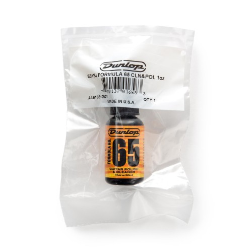 Jim Dunlop 651SI 651 FORMULA 65 CLEANER/POLISH 30 ML (single) — instrumenta tīrīšanas/pulēšanas līdzeklis Jim Dunlop 651SI 651 FORMULA 65 CLEANER/POLISH 30 ML (single) — instrumenta tīrīšanas/pulēšanas līdzeklis