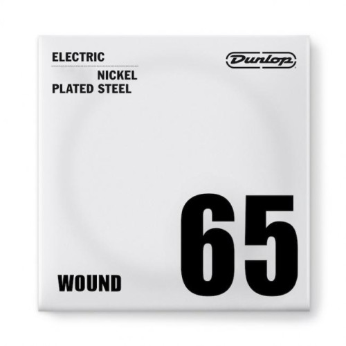 Jim Dunlop DEN65 Nickel Wound Electric Guitar Single String .065 — elektriskās ģitāras atsevišķa stīga Jim Dunlop DEN65 Nickel Wound Electric Guitar Single String .065 — elektriskās ģitāras atsevišķa stīga
