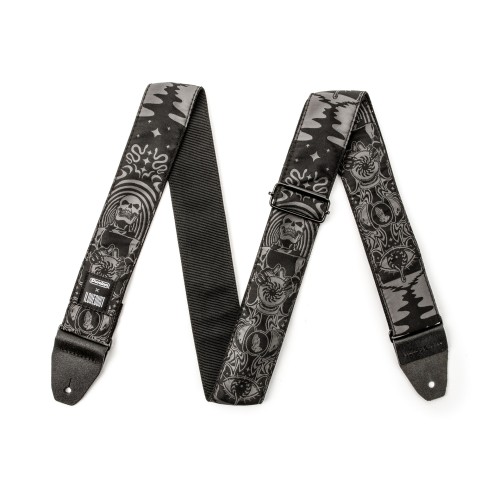 Jim Dunlop ILD13 Strap I Love Dust Endless Midnig — ģitāras siksna Jim Dunlop ILD13 Strap I Love Dust Endless Midnig — ģitāras siksna