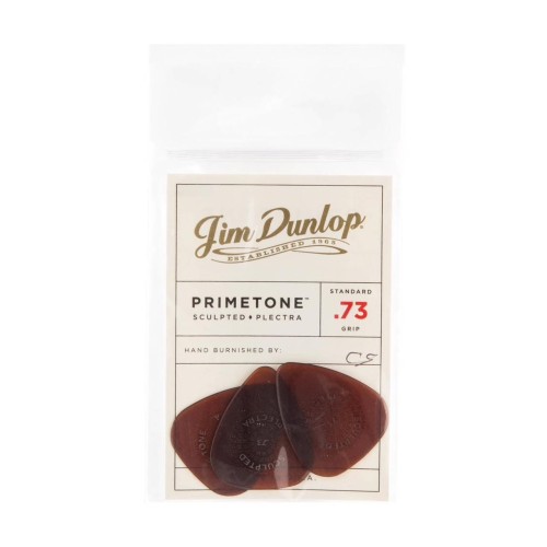 Jim Dunlop 510P073 Primetone Standard Grip Guitar Picks .73Mm (3-Pack) — mediatoru komplekts Jim Dunlop 510P073 Primetone Standard Grip Guitar Picks .73Mm (3-Pack) — mediatoru komplekts