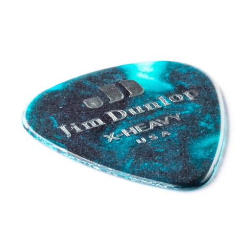 Jim Dunlop 483R11XH Turquoise Pearloid Celluloid Extra Heavy Guitar Picks (72-Bag) — mediatoru komplekts Jim Dunlop 483R11XH Turquoise Pearloid Celluloid Extra Heavy Guitar Picks (72-Bag) — mediatoru komplekts