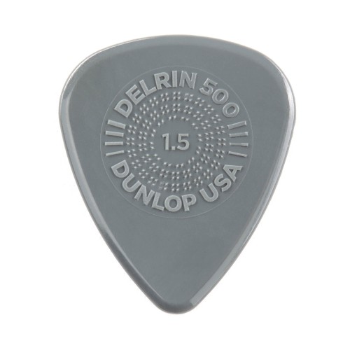 Jim Dunlop 450P150 Delrin 500 Prime Grip Guitar Picks 1.5Mm (12-Bag) — mediatoru komplekts Jim Dunlop 450P150 Delrin 500 Prime Grip Guitar Picks 1.5Mm (12-Bag) — mediatoru komplekts