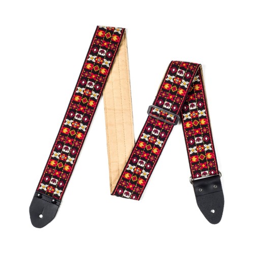 Jim Dunlop JH01 Jimi Hendrix Festival Guitar Strap — ģitāras siksna Jim Dunlop JH01 Jimi Hendrix Festival Guitar Strap — ģitāras siksna