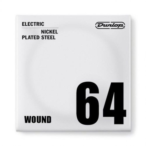 Jim Dunlop DEN64 Nickel Wound Electric Guitar Single String .064 — elektriskās ģitāras atsevišķa stīga Jim Dunlop DEN64 Nickel Wound Electric Guitar Single String .064 — elektriskās ģitāras atsevišķa stīga