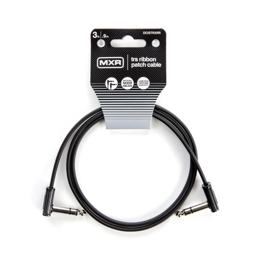 MXR DCISTR3RR Ribbon TRS Cable 3Ft — pedāļu savienojuma vads