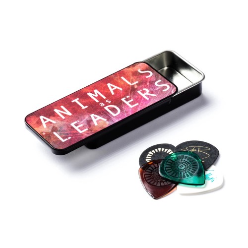 Jim Dunlop AALPT01 Animals As Leaders Guitar Pick Tin (6 Pcs) — mediatoru komplekts