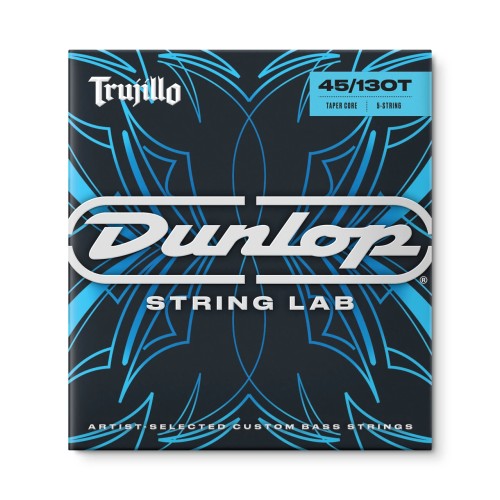 Jim Dunlop RTT45130T Stainless Steel Robert Trujillo Icon Signature Long Scale Bass Strings Set/5 (Tapered) (45–130) — basģitāras stīgas