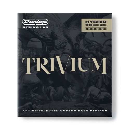 Jim Dunlop TVMSB45130 Trivium Hybrid Wound Nickel Bass Strings — basģitāras stīgas Jim Dunlop TVMSB45130 Trivium Hybrid Wound Nickel Bass Strings — basģitāras stīgas