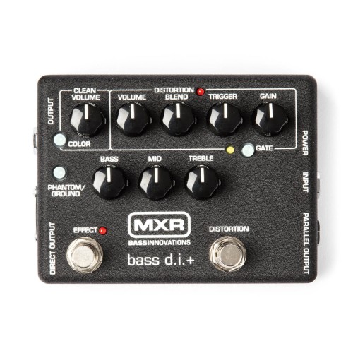 MXR M80 Bass DI+ — basa priekšpastiprinātājs/DI MXR M80 Bass DI+ — basa priekšpastiprinātājs/DI