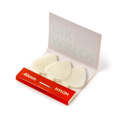 Jim Dunlop 448R046 Match Pik Nylon Guitar Picks .46Mm (12 Books) — mediatoru komplekts