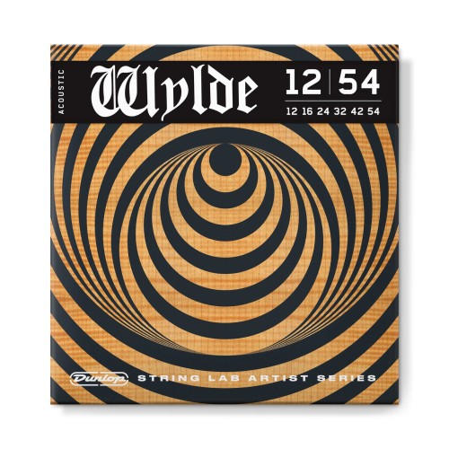 Jim Dunlop ZWAP1254 Zakk Wylde Ag-Phb 12/54-6/Set — akustiskās ģitāras stīgas Jim Dunlop ZWAP1254 Zakk Wylde Ag-Phb 12/54-6/Set — akustiskās ģitāras stīgas