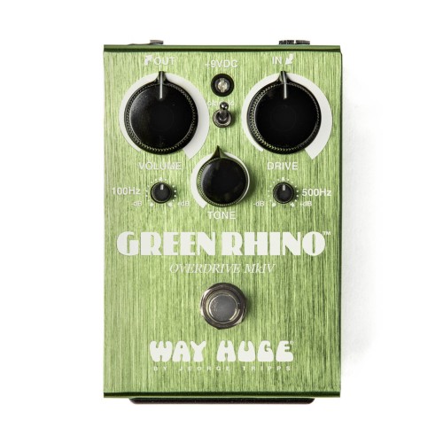 Way Huge WHE207 Green Rhino Overdrive Mk IV — overdrive/distortion pedālis