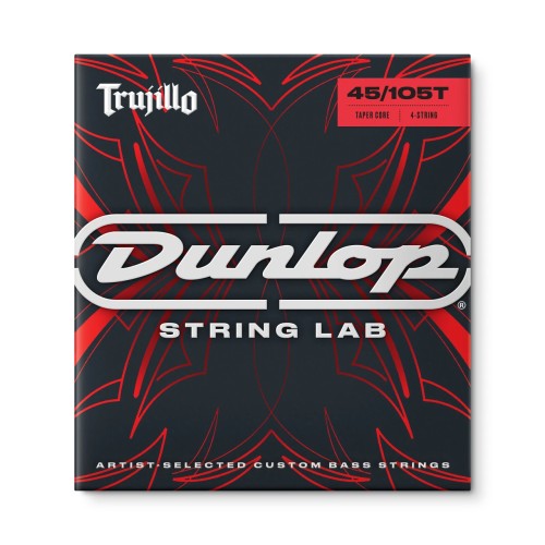 Jim Dunlop RTT45105T String Lab Series Robert Trujillo Tapered Bass Strings (45-105) — basģitāras stīgas Jim Dunlop RTT45105T String Lab Series Robert Trujillo Tapered Bass Strings (45-105) — basģitāras stīgas