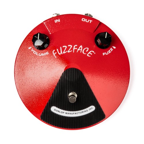 Jim Dunlop JDF2 Fuzz Face Distortion — overdrive/distortion pedālis Jim Dunlop JDF2 Fuzz Face Distortion — overdrive/distortion pedālis