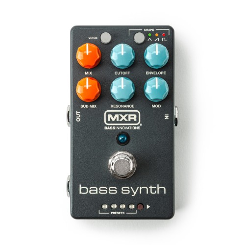 MXR MB301G1 Bass Synth — basa sintezatora pedālis MXR MB301G1 Bass Synth — basa sintezatora pedālis