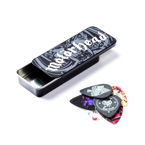 Jim Dunlop MHPT03 Motorhead Album Art Guitar .73Mm Pick Tin (6-Pcs) — mediatoru komplekts Jim Dunlop MHPT03 Motorhead Album Art Guitar .73Mm Pick Tin (6-Pcs) — mediatoru komplekts
