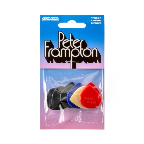Jim Dunlop PF599P PETER FRAMPTON SIG PICK-6/PLYPK (2.08 mm) — mediatoru komplekts Jim Dunlop PF599P PETER FRAMPTON SIG PICK-6/PLYPK (2.08 mm) — mediatoru komplekts