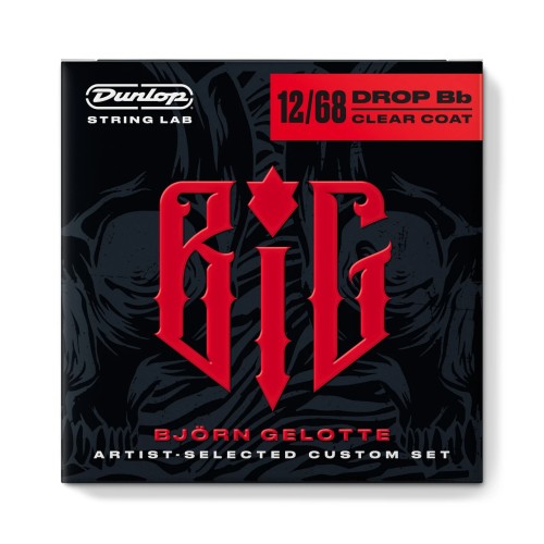 Jim Dunlop BIG1268 Bjorn Gelotte Sig El Nkl 12/68 - 6/Set — elektriskās ģitāras stīgas