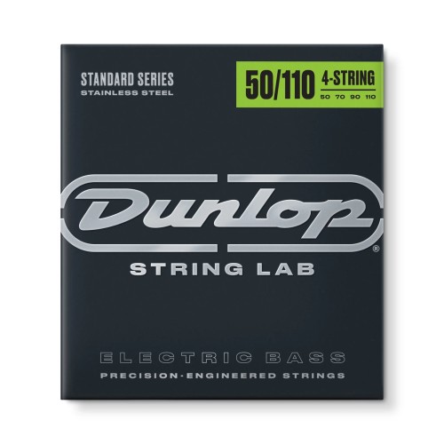 Jim Dunlop DBS50110 Stainless Steel Bass Strings 50-110 / 4-String — basģitāras stīgas Jim Dunlop DBS50110 Stainless Steel Bass Strings 50-110 / 4-String — basģitāras stīgas