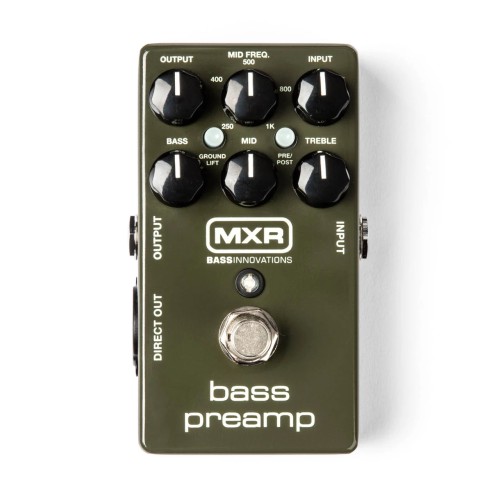 MXR M81 Bass Preamp — priekšpastiprinātāja pedālis MXR M81 Bass Preamp — priekšpastiprinātāja pedālis