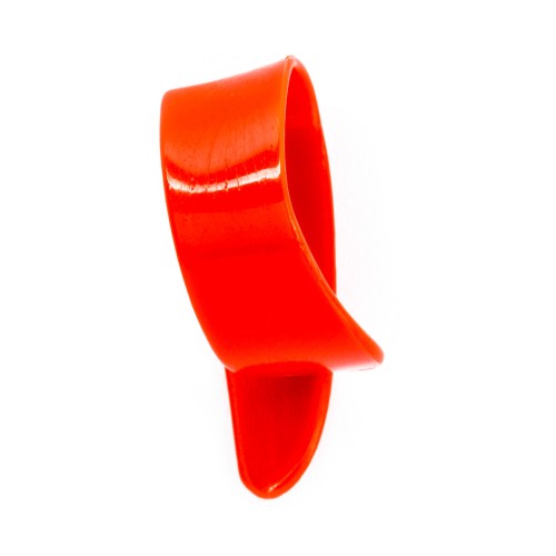 Jim Dunlop 9051R Red Delrin Medium Thumbpicks (12-Bag) — pirkstu mediatoru komplekts Jim Dunlop 9051R Red Delrin Medium Thumbpicks (12-Bag) — pirkstu mediatoru komplekts