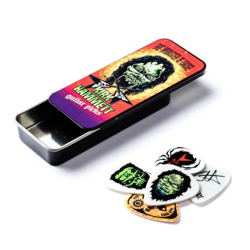 Jim Dunlop KH01T088 Kirk Hammett The Monster Is Loose Guitar Pick Tin (6 Pcs) — mediatoru komplekts