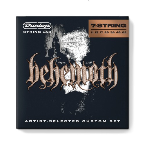 Jim Dunlop BEHN11627 Behemoth Eg-Nkl 11/62 - 7/Set — elektriskās ģitāras stīgas Jim Dunlop BEHN11627 Behemoth Eg-Nkl 11/62 - 7/Set — elektriskās ģitāras stīgas