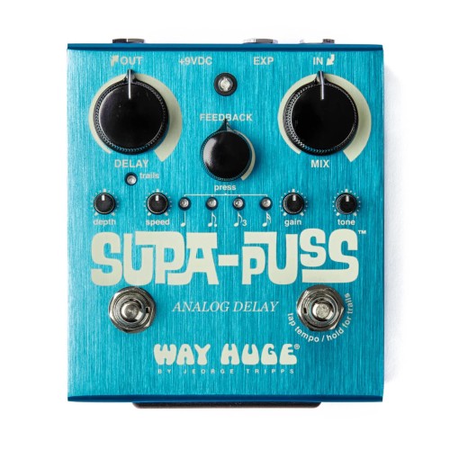 Way Huge WHE707 Supa-Puss Analog Delay — delay pedālis Way Huge WHE707 Supa-Puss Analog Delay — delay pedālis