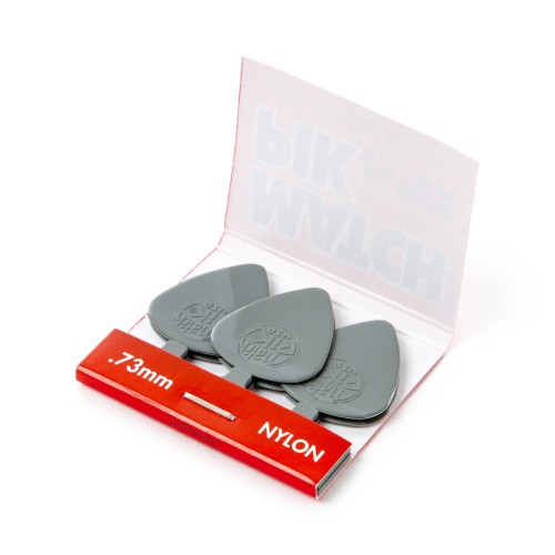 Jim Dunlop 448R073 Match Pik Nylon Guitar Picks .73Mm (12 Books) — mediatoru komplekts Jim Dunlop 448R073 Match Pik Nylon Guitar Picks .73Mm (12 Books) — mediatoru komplekts