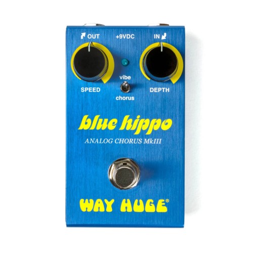Way Huge WM61 Smalls Blue Hippo Analog Chorus — chorus/modulācijas pedālis Way Huge WM61 Smalls Blue Hippo Analog Chorus — chorus/modulācijas pedālis