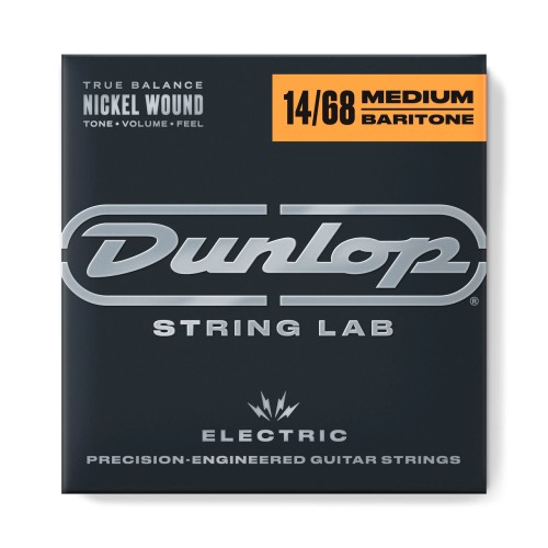 Jim Dunlop DEN1468 Nickel Wound Electric Baritone Guitar Strings 14-68 — elektriskās ģitāras stīgas Jim Dunlop DEN1468 Nickel Wound Electric Baritone Guitar Strings 14-68 — elektriskās ģitāras stīgas