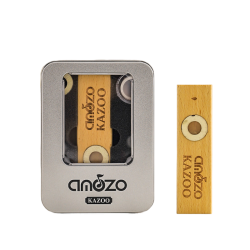 Kera Audio K-2W/W — kazoo, dabīga koka Kera Audio K-2W/W — kazoo, dabīga koka