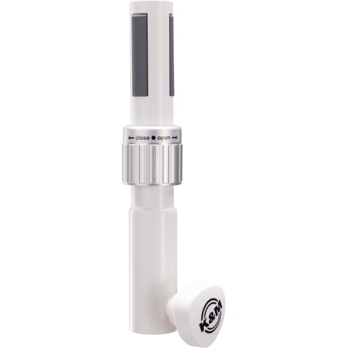 K&M 21441 Ring Lock — skandas statīva adapters, balts