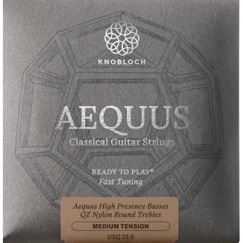 Knobloch Aequus QZ Nylon — stīgu komplekts — Vidējs 33,5 Knobloch Aequus QZ Nylon — stīgu komplekts — Vidējs 33,5