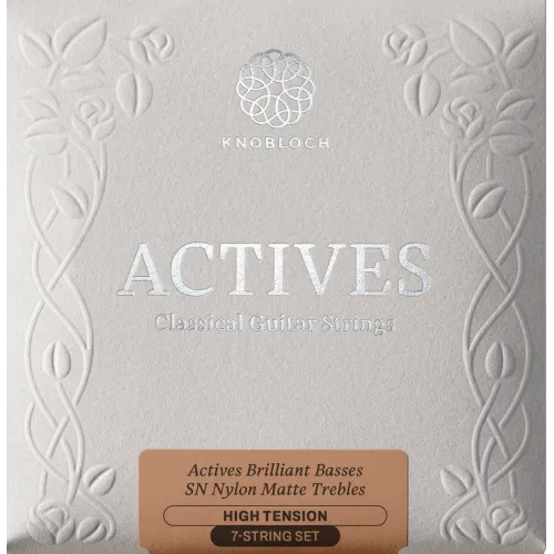 Knobloch Actives SN Nylon 7-string — stīgu komplekts — Augsts 34,5 Knobloch Actives SN Nylon 7-string — stīgu komplekts — Augsts 34,5