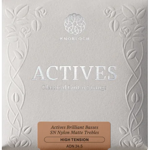 Knobloch Actives SN Nylon — stīgu komplekts — Augsts 34,5 Knobloch Actives SN Nylon — stīgu komplekts — Augsts 34,5