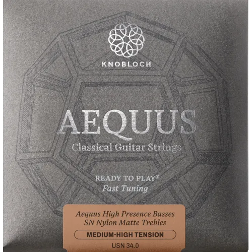Knobloch Aequus SN Nylon — stīgu komplekts — Vidēji augsts 34 Knobloch Aequus SN Nylon — stīgu komplekts — Vidēji augsts 34