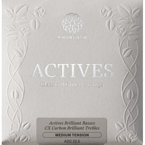 Knobloch Actives CX Carbon — stīgu komplekts — Vidējs 33,5