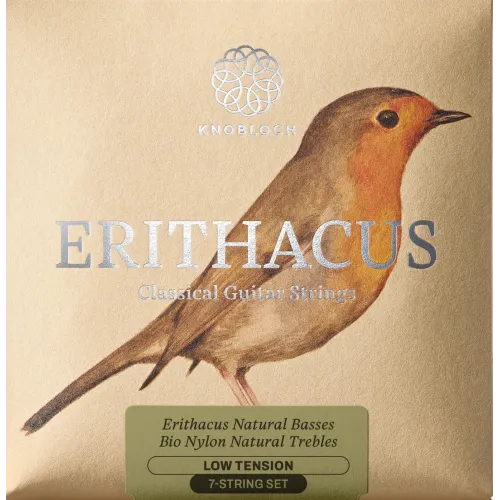 Knobloch Erithacus BIO Nylon 7-string — stīgu komplekts — Zems 33 Knobloch Erithacus BIO Nylon 7-string — stīgu komplekts — Zems 33