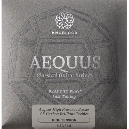 Knobloch Aequus CX Carbon — stīgu komplekts — Augsts 34,5 Knobloch Aequus CX Carbon — stīgu komplekts — Augsts 34,5