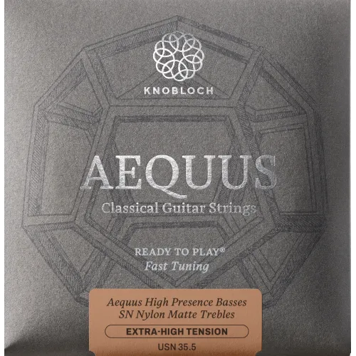 Knobloch Aequus SN Nylon — stīgu komplekts — Īpaši augsts 35,5 Knobloch Aequus SN Nylon — stīgu komplekts — Īpaši augsts 35,5