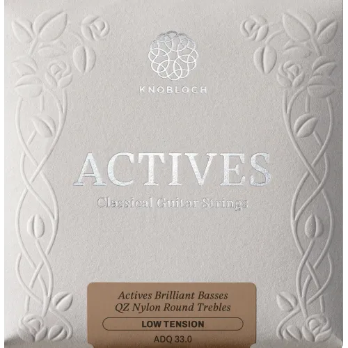 Knobloch Actives QZ Nylon — stīgu komplekts — Zems 33 Knobloch Actives QZ Nylon — stīgu komplekts — Zems 33