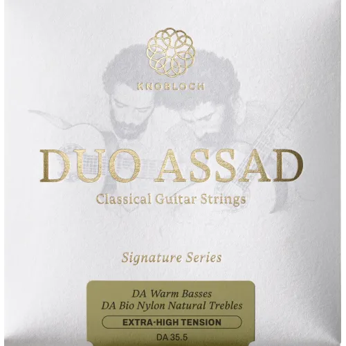 Knobloch Duo Assad DA BIO Nylon — stīgu komplekts — Īpaši augsts 35,5 Knobloch Duo Assad DA BIO Nylon — stīgu komplekts — Īpaši augsts 35,5