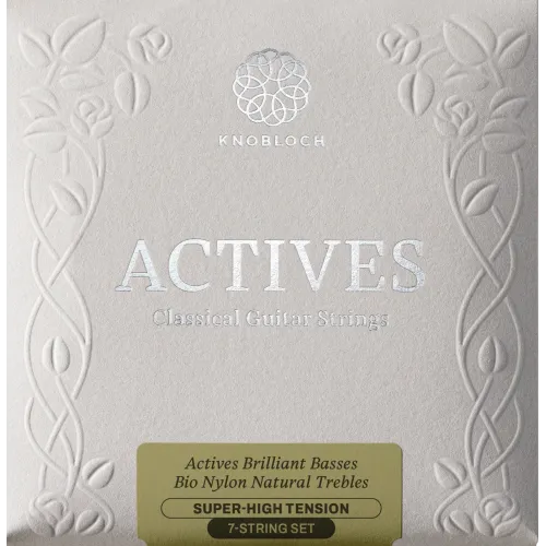 Knobloch Actives BIO Nylon 7-string — stīgu komplekts — Superaugsts 36 Knobloch Actives BIO Nylon 7-string — stīgu komplekts — Superaugsts 36