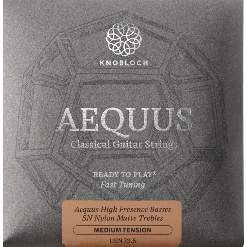 Knobloch Aequus SN Nylon — stīgu komplekts — Vidējs 33,5 Knobloch Aequus SN Nylon — stīgu komplekts — Vidējs 33,5