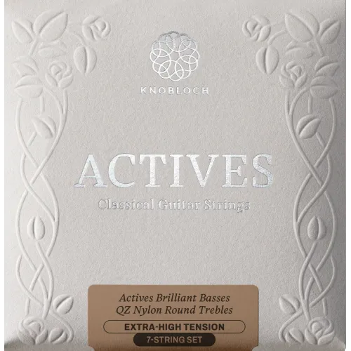Knobloch Actives QZ Nylon 7-string — stīgu komplekts — Īpaši augsts 35,5 Knobloch Actives QZ Nylon 7-string — stīgu komplekts — Īpaši augsts 35,5
