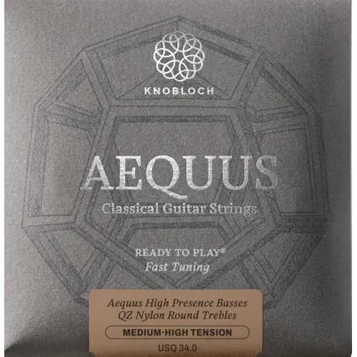 Knobloch Aequus QZ Nylon — stīgu komplekts — Vidēji augsts 34 Knobloch Aequus QZ Nylon — stīgu komplekts — Vidēji augsts 34