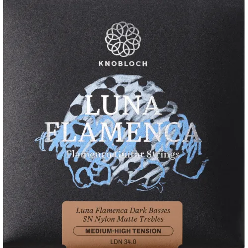 Knobloch Luna Flamenca SN Nylon — stīgu komplekts — Vidēji augsts 34 Knobloch Luna Flamenca SN Nylon — stīgu komplekts — Vidēji augsts 34