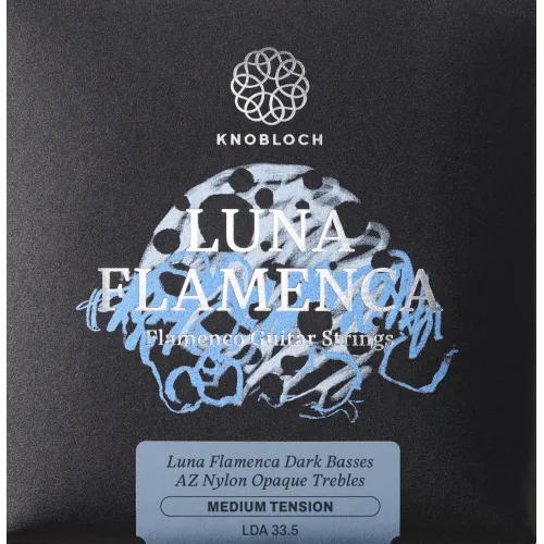 Knobloch Luna Flamenca AZ Nylon — stīgu komplekts — Vidējs 33,5 Knobloch Luna Flamenca AZ Nylon — stīgu komplekts — Vidējs 33,5
