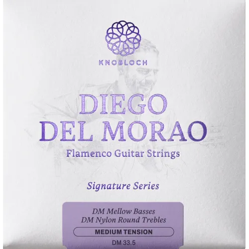 Knobloch Diego del Morao DM Nylon — stīgu komplekts — Vidējs 33,5